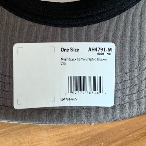 Carhartt Force Camo Hat Cap Trucker Mesh Snap Back Graphic Hunting Outdoors - Picture 8 of 8